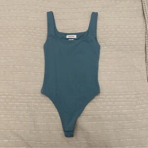 Aritzia (babaton) Blue Bodysuit